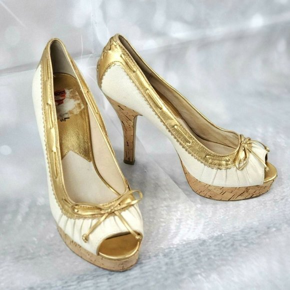 Michael Kors Designer Open Toe High Heels Pumps